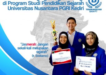 Brosur Pendaftaran Mahasiswa Baru Program Studi Pendidikan Sejarah